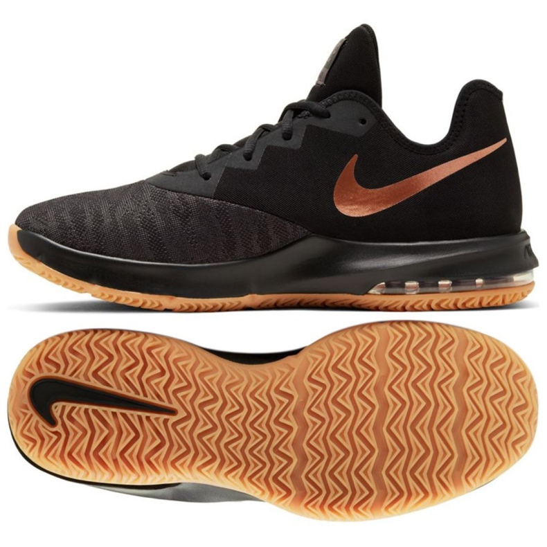 Nike Air Max Infuriate Iii Low M AJ5898-009 preto preto