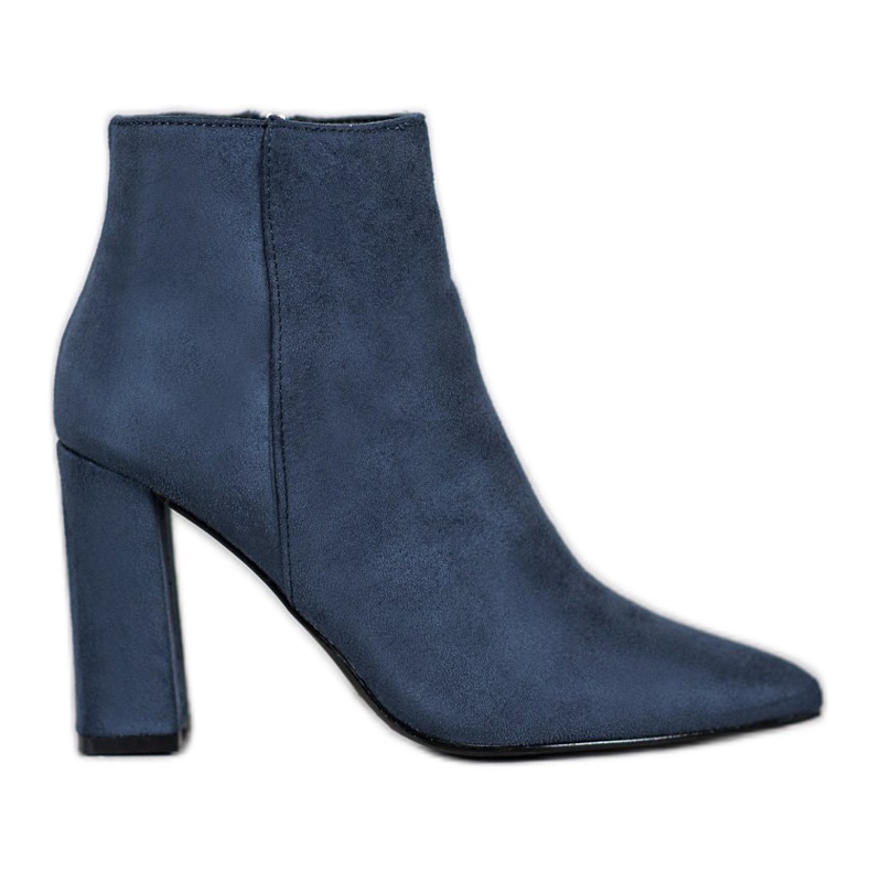 SHELOVET Botas com Spitz azul