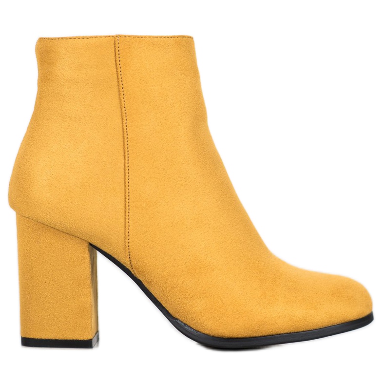 Marquiz Botas de camurça amarela amarelo