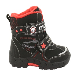 American Club Botas americanas com membrana RL35 preta preto vermelho