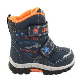 American Club Botas americanas com membrana RL35 azul marinho azul-marinho laranja