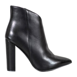 Seastar Botas elegantes em uma postagem preto Seastar Botas elegantes em uma postagem preto