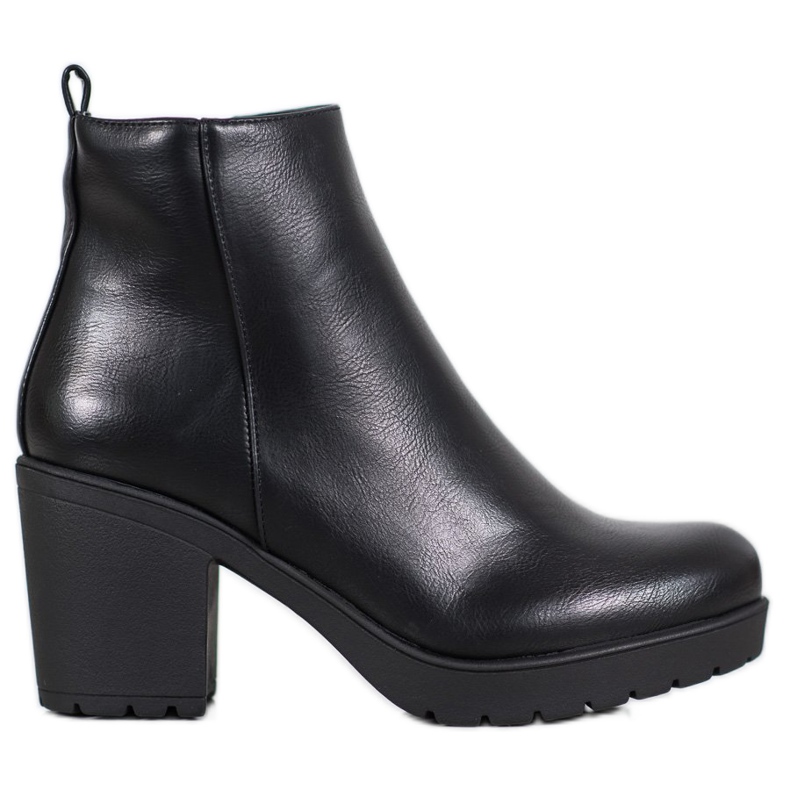 SHELOVET Botas na plataforma preto