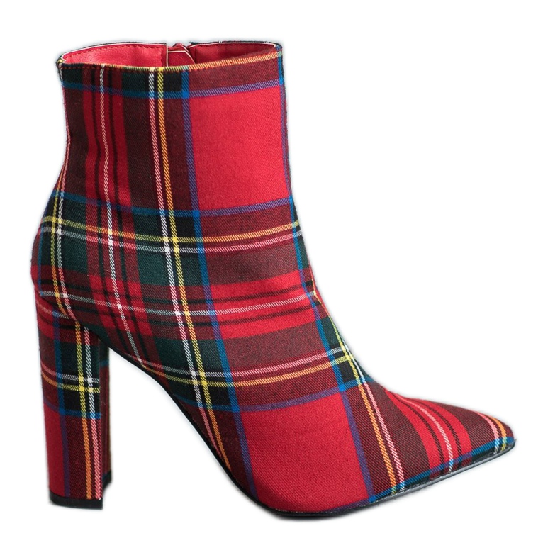 Seastar Botas elegantes em um poste vermelho multicolorido Seastar Botas elegantes em um poste vermelho multicolorido