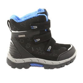 Botas softshell Black American Club HL20 com membrana preto azul Botas softshell Black American Club HL20 com membrana preto azul
