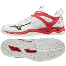 Sapatos de interior Mizuno Ghost Shadow M X1GA198008 branco branco