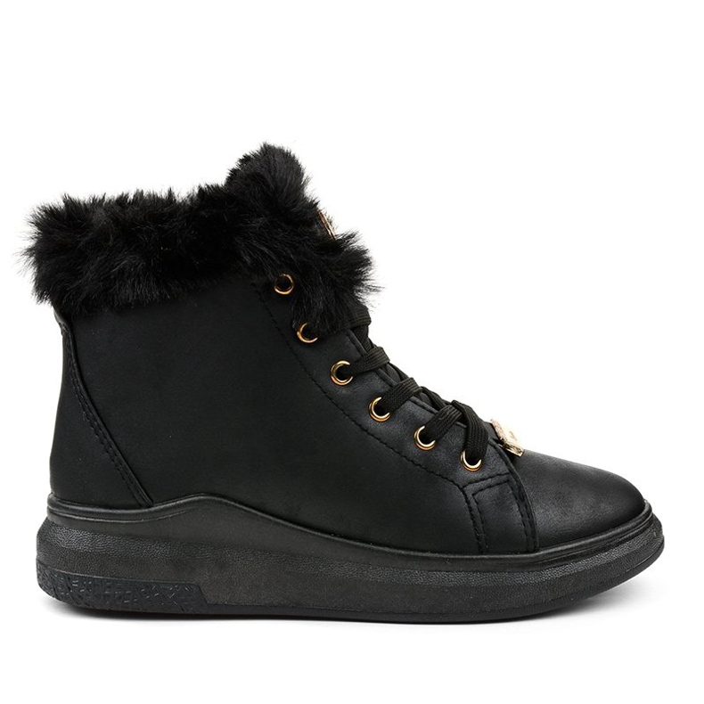 Tênis com isolamento preto TL135-1