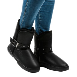 Botas pretas de neve 69 preto