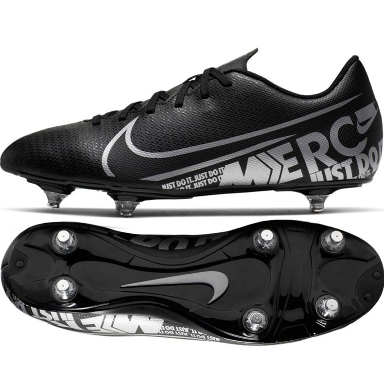 Chuteiras Nike Mercurial Vapor 13 Club Sg M CJ6181-001 preto preto