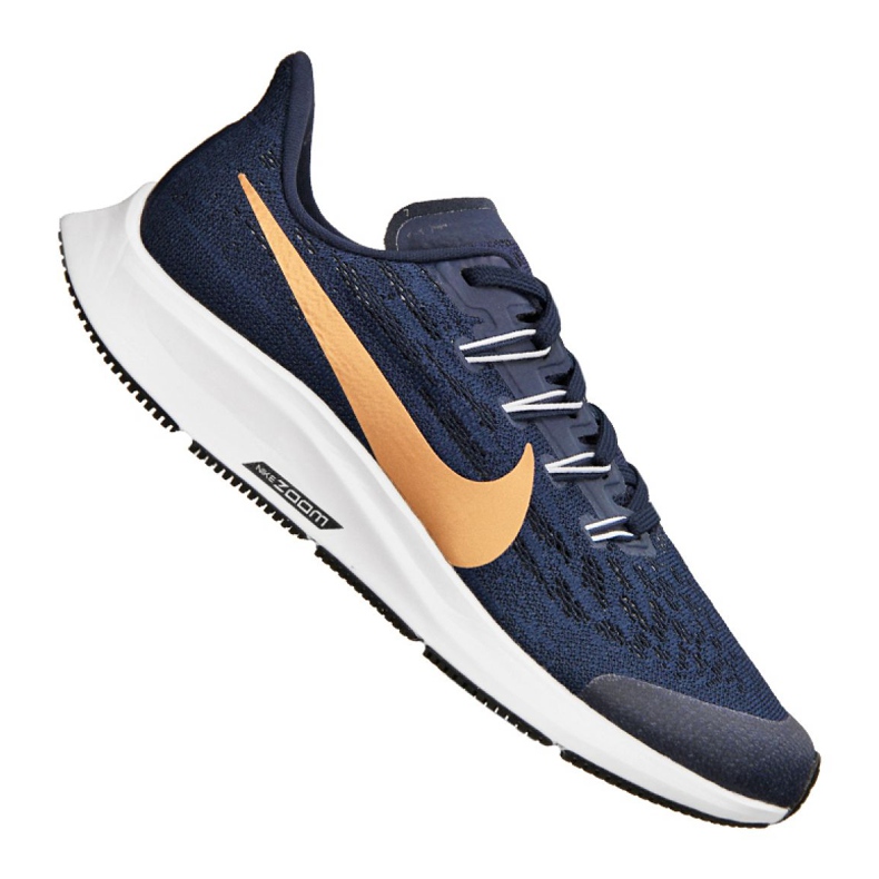 Tênis Nike Air Zoom Pegasus 36 Jr AR4149-401 azul marinho