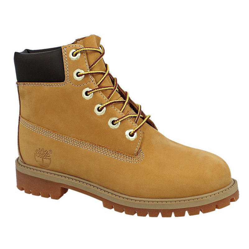 Bota Timberland Inch Premium WP Jr Amarela Sapatos da moda