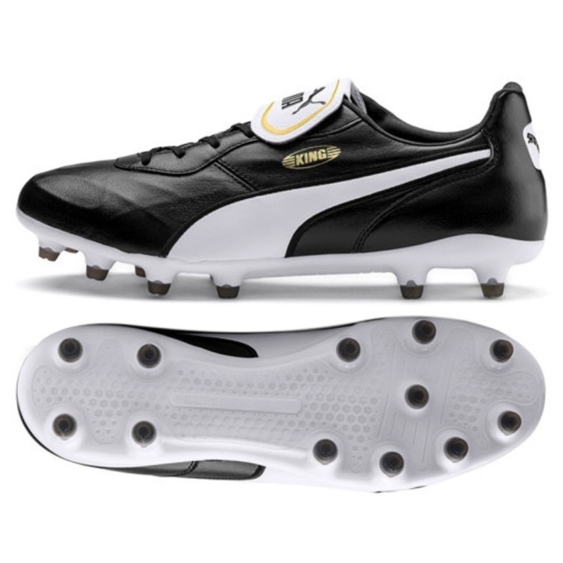 Chuteira Puma King Top Fg M 105607 01 preto preto