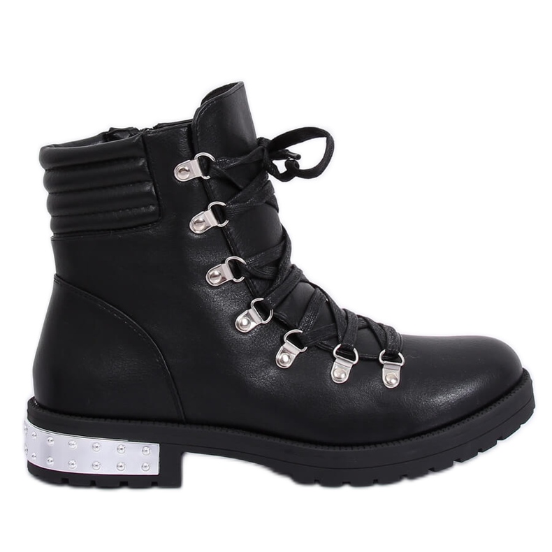 Botas femininas pretas Y8182 pretas preto