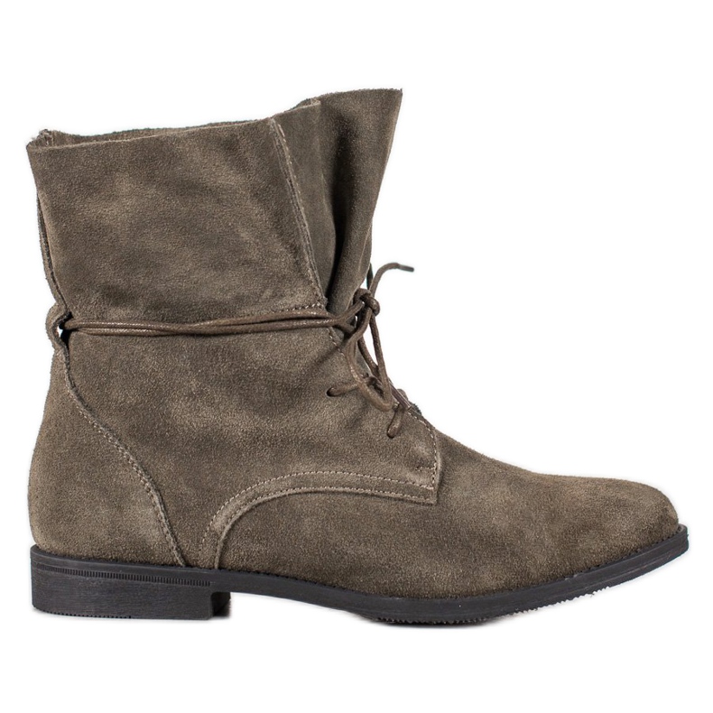 Filippo Botas clássicas de couro cinza Filippo Botas clássicas de couro cinza