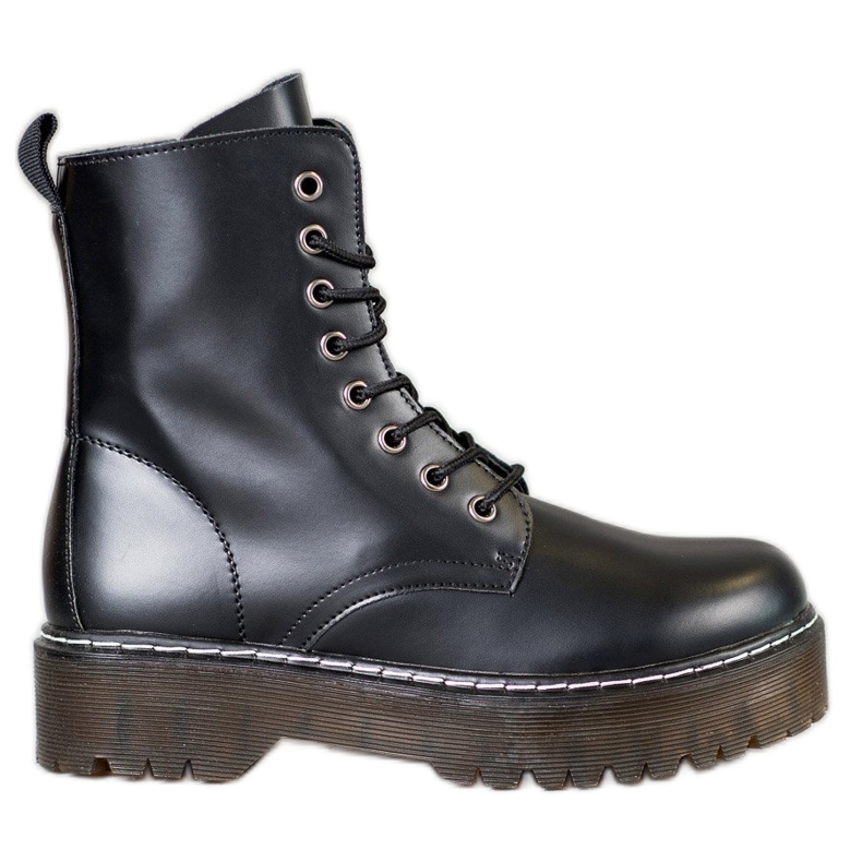 Kylie Botas na plataforma preto