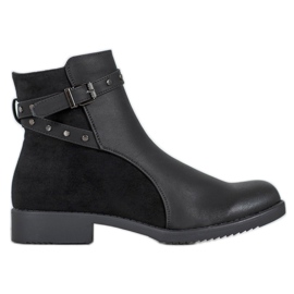J. Star Botas pretas quentes preto