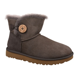 Sapatos Ugg Mini Bailey Button Ii W 1016422-MOLE marrom