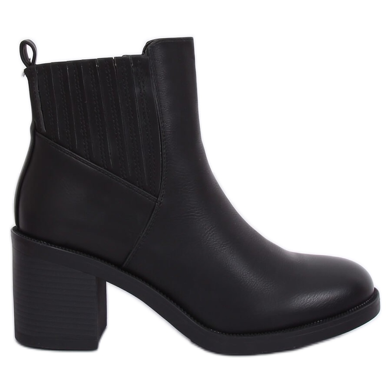 Botas pretas Chelsea pretas 8017 pretas preto