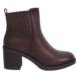 Botas Marrom Chelsea Marrom 8017 Marrom