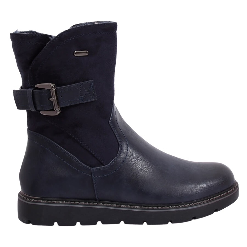 Botas com isolamento preto BM-9063 Preto Botas com isolamento preto BM-9063 Preto