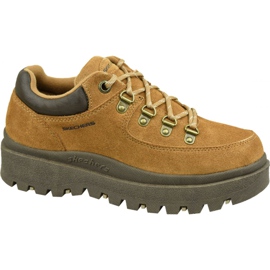 Sapato Skechers Shindigs-Stompin 48582-TAN marrom
