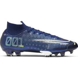 Chuteiras de futebol Nike Mercurial Superfly 7 Elite Mds Fg M BQ5469 401 azul azul