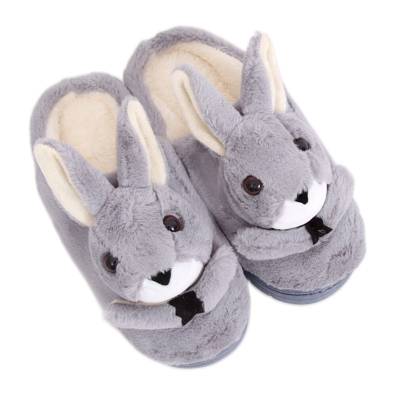 Chinelos cinza coelhinhos cinza MA17 cinza
