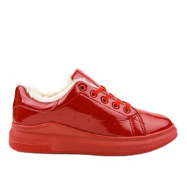 Tênis com isolamento vermelho TL140-3 Tênis com isolamento vermelho TL140-3