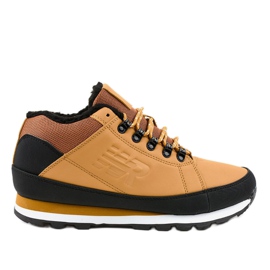 Botas de neve isoladas 9WH917 amarelas preto multicolorido amarelo