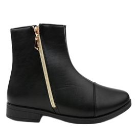 Botas rasas femininas pretas CH-7 preto