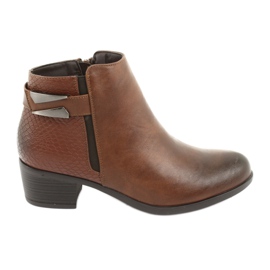 M.Daszyński Botas Jodhpur com fivela Daszyński bronze 1919 marrom