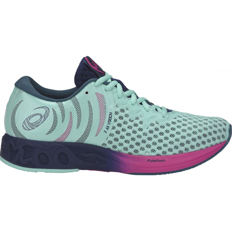 Tênis Asics Gel-Noosa Ff 2 W T869N-8849 azul multicolorido