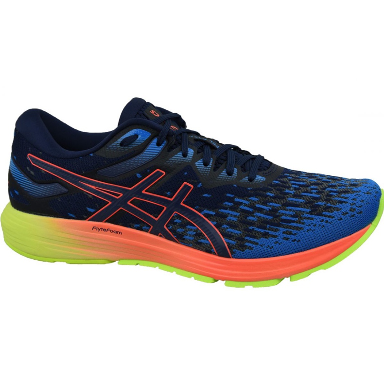 Tênis Asics DynaFlyte 4 M 1011A549-400 azul multicolorido