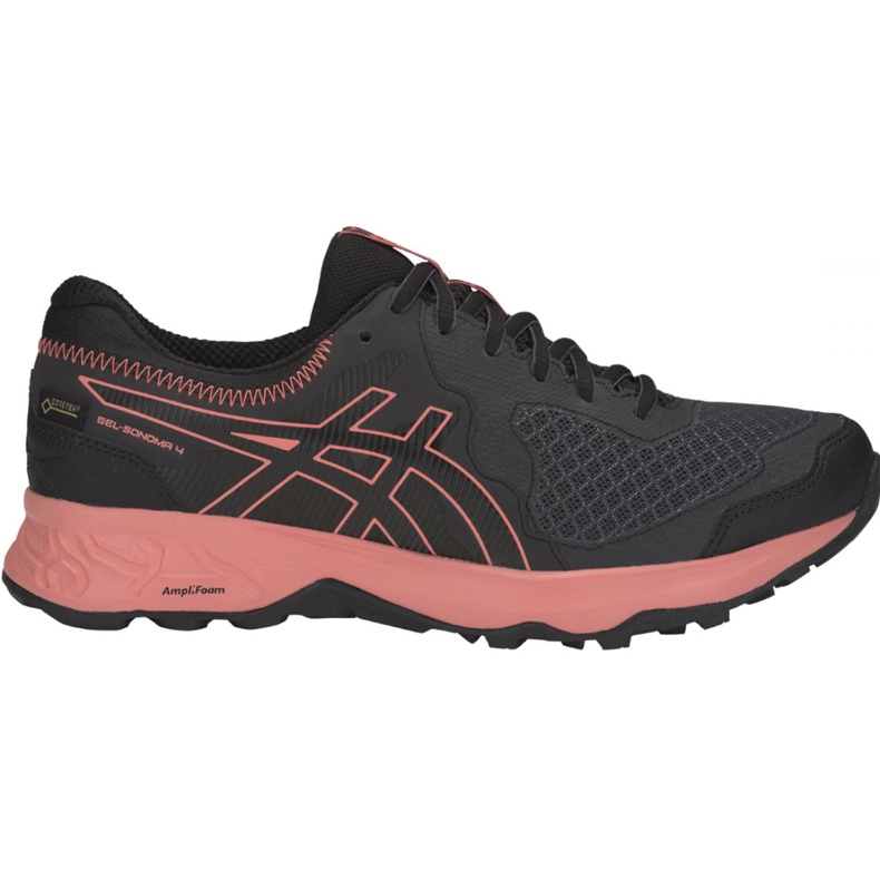 Tênis Asics Gel-Sonoma 4 G-TX W 1012A191-020 preto rosa