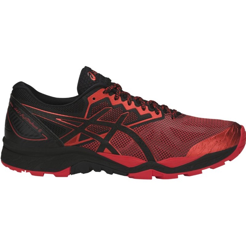 Tênis Asics Gel-FujiTrabuco 6 M T7E4N-9023 vermelho multicolorido