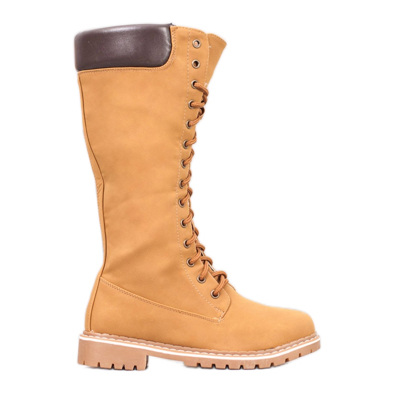 Seastar Botas com cordões quentes castanho Seastar Botas com cordões quentes castanho