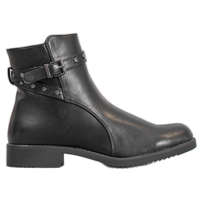 J. Star Botas pretas quentes preto