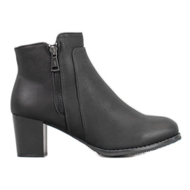 J. Star Sapatinhos Com Zíper preto J. Star Sapatinhos Com Zíper preto