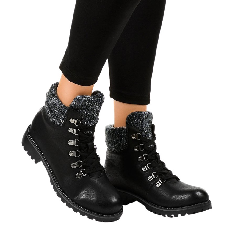 Botas de caminhada pretas sem isolamento Z186 preto