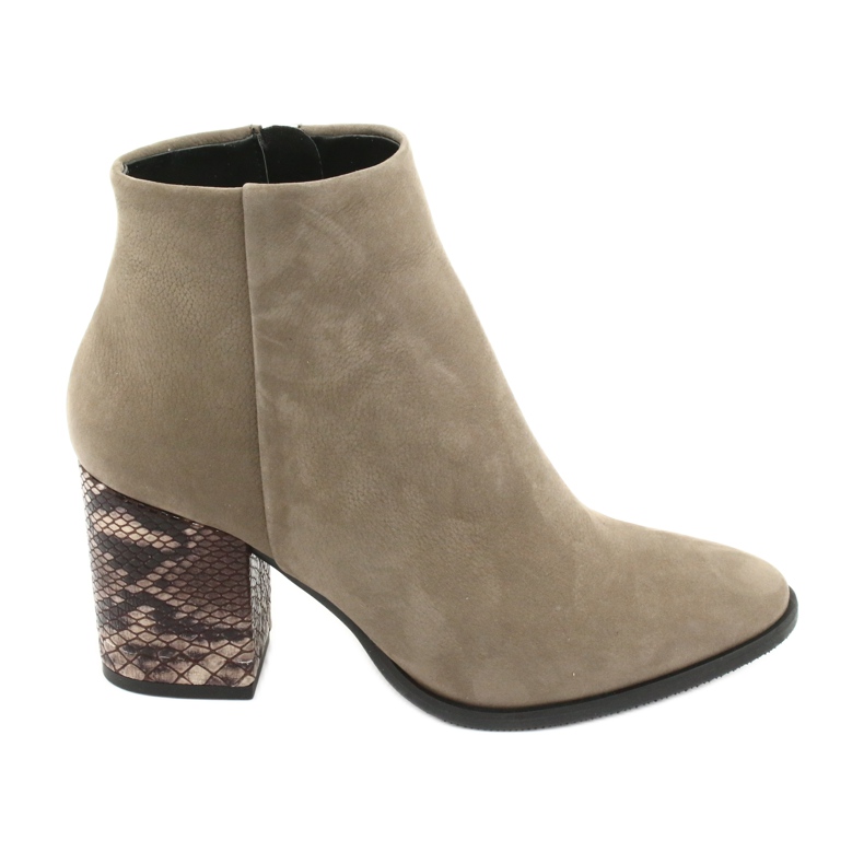Botas femininas Kaniowski 3543 bege