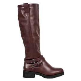 Super Me Botas quentes vermelho