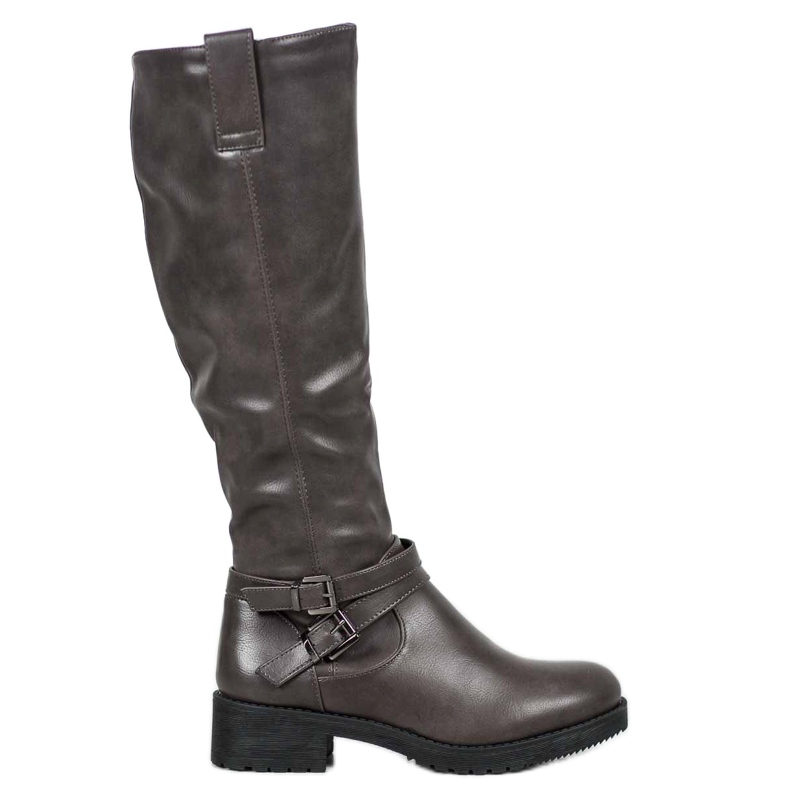 Super Me Botas quentes cinza