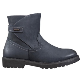 Sergio Leone Botas Confortáveis ​​Azul Marinho azul-marinho multicolorido