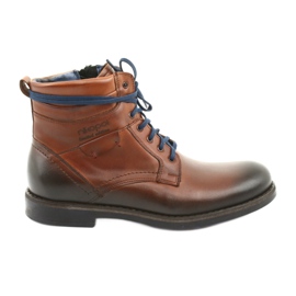 Botas com zíper Nikopol 700 marrom