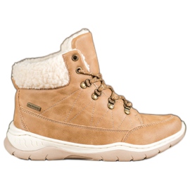 Arrigo Bello Botas quentes de inverno bege
