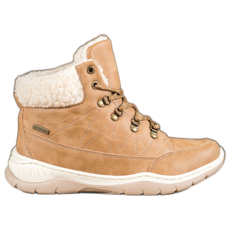 Arrigo Bello Botas quentes de inverno bege