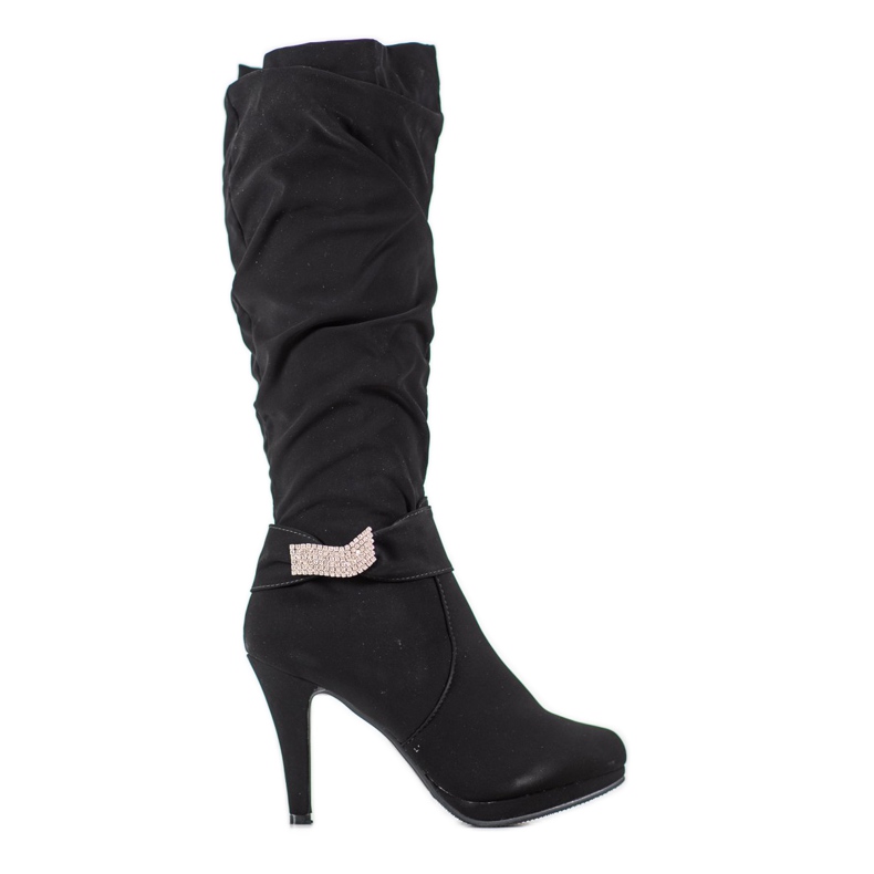 Ch. Creation Botas de salto alto preto
