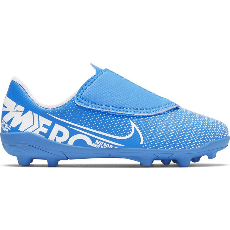 Chuteiras Nike Mercurial Vapor 13 Club Mg PS (V) Jr AT8162 414 azul azul