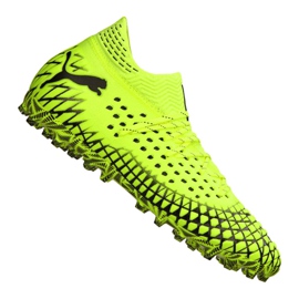 Chuteiras Puma Future 4.1 Netfit Mg M 105678-03 amarelo amarelo Chuteiras Puma Future 4.1 Netfit Mg M 105678-03 amarelo amarelo