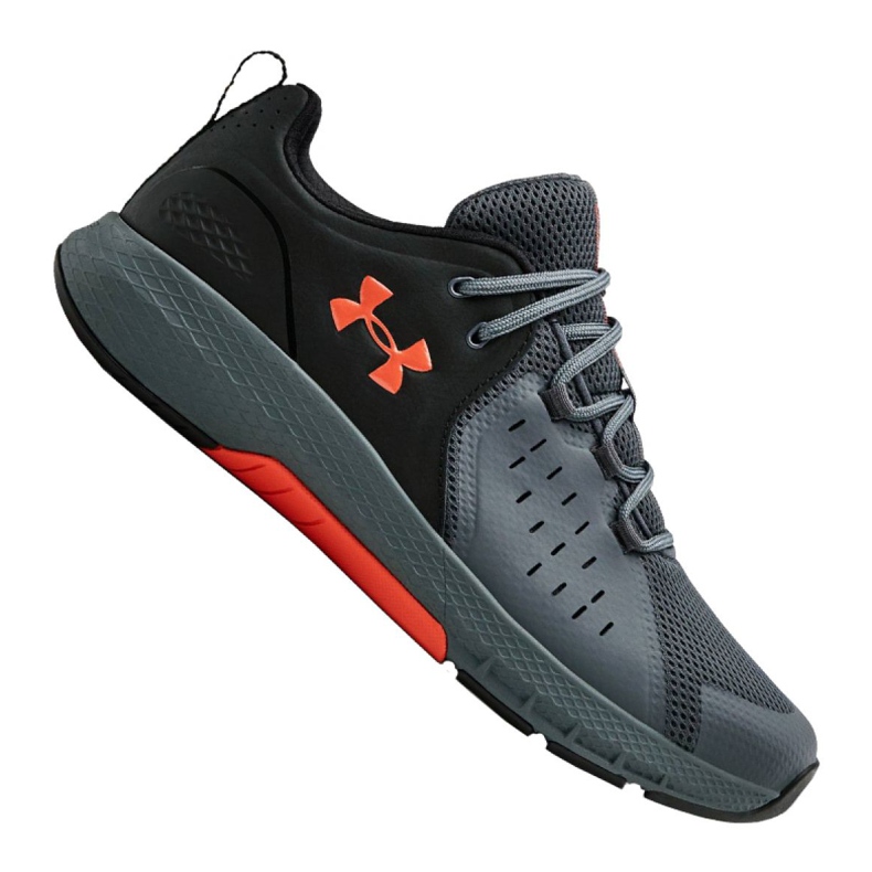 Under Armour Charged Commit Tr 2.0 M 3022027-003 tênis de treinamento preto cinza
